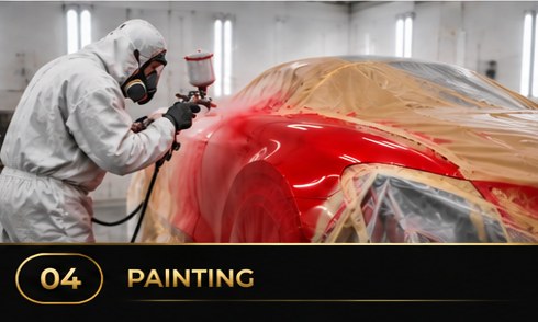 Step: painting